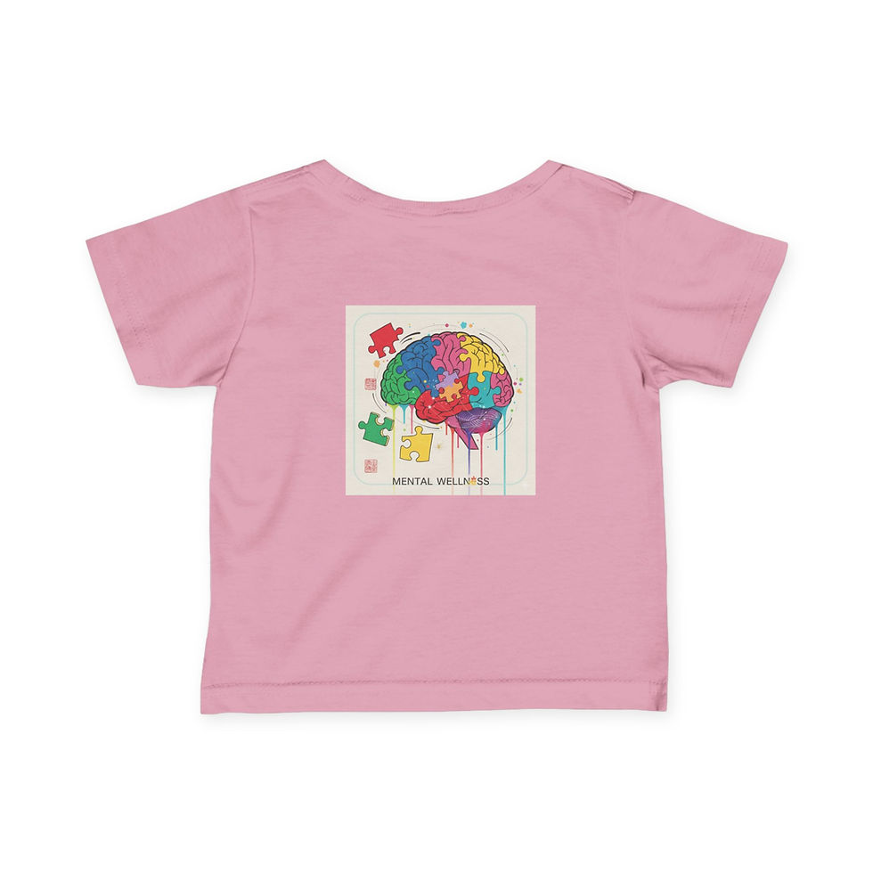 Thumbnail: Infant Tee — "Socks of Excellence" Mental Health Awareness