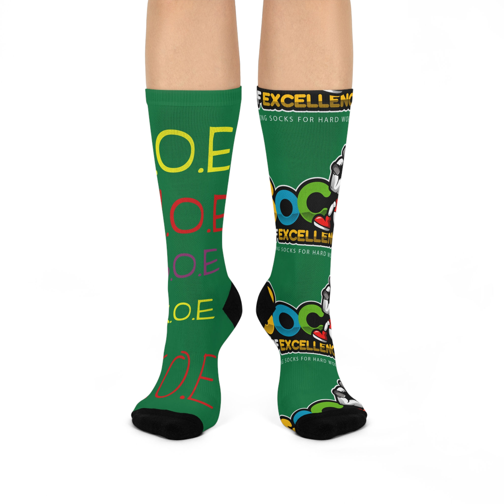 Family Comfort Cushioned Crew Socks — 'Socks of Excellence'