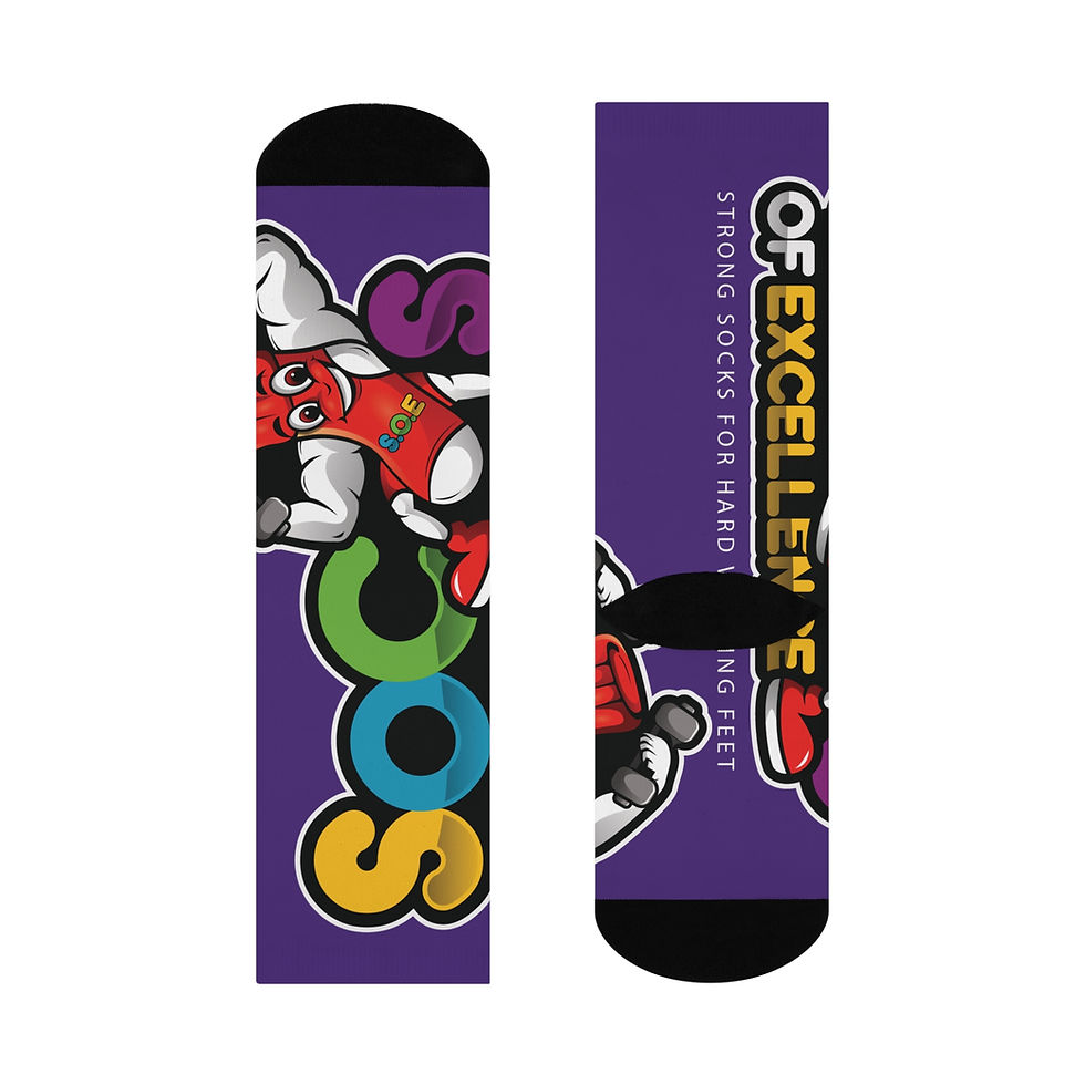 Thumbnail: Crew Socks Mental Health Awareness Support Pair