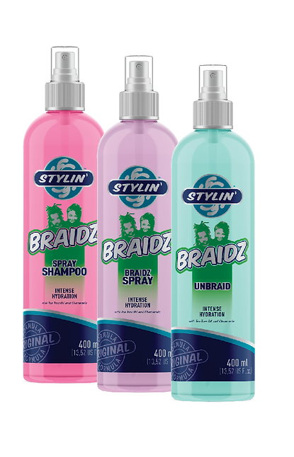 Stylin' Braidz Entire Range
