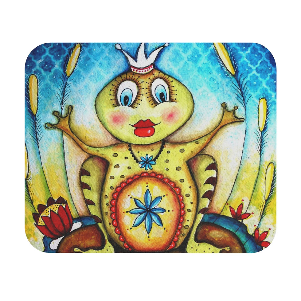 Frog Mouse Pad (Rectangle)
