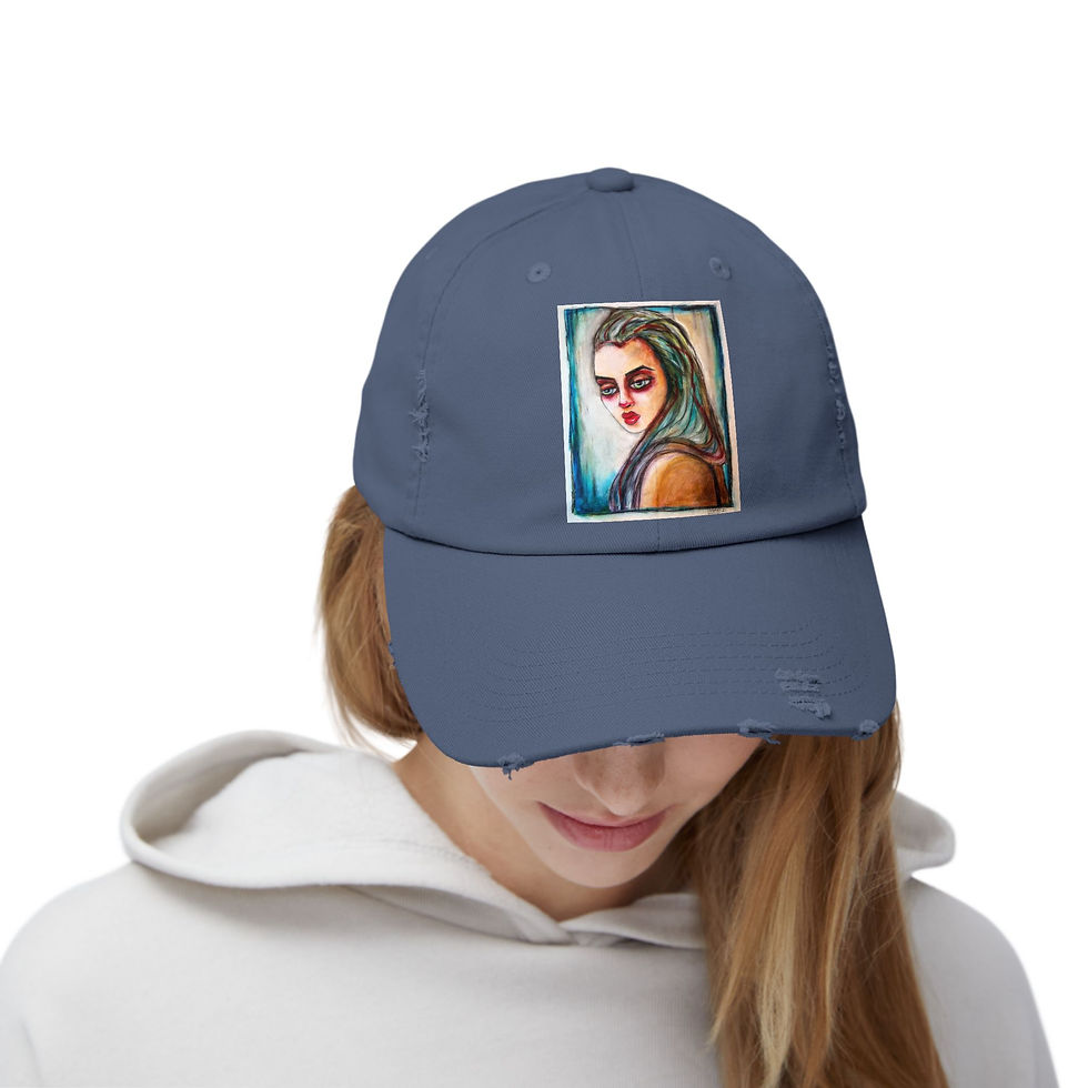 Thumbnail: Wildhair Unisex Distressed Cap