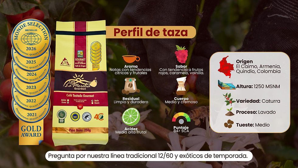 Thumbnail: Café X 500gr La Morelia Gourmet