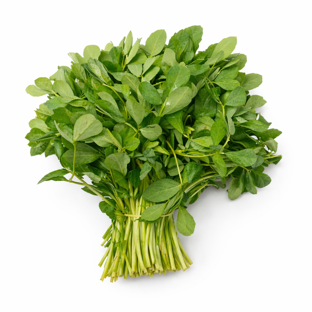 Fresh Fenugreek Leaves (Methi)