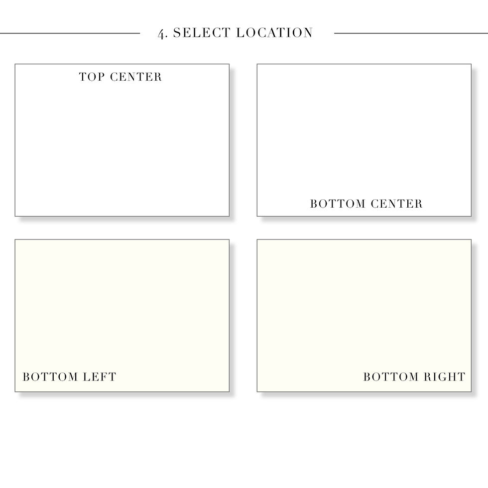Thumbnail: Women's Stationery — Your Signature