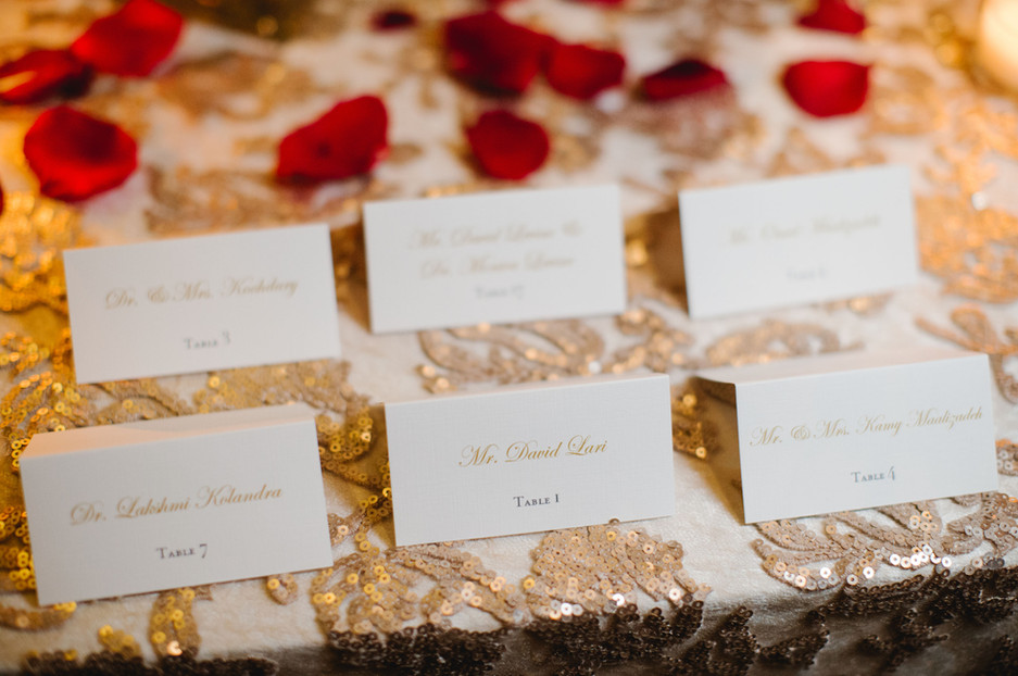 Ida & Sam escort cards