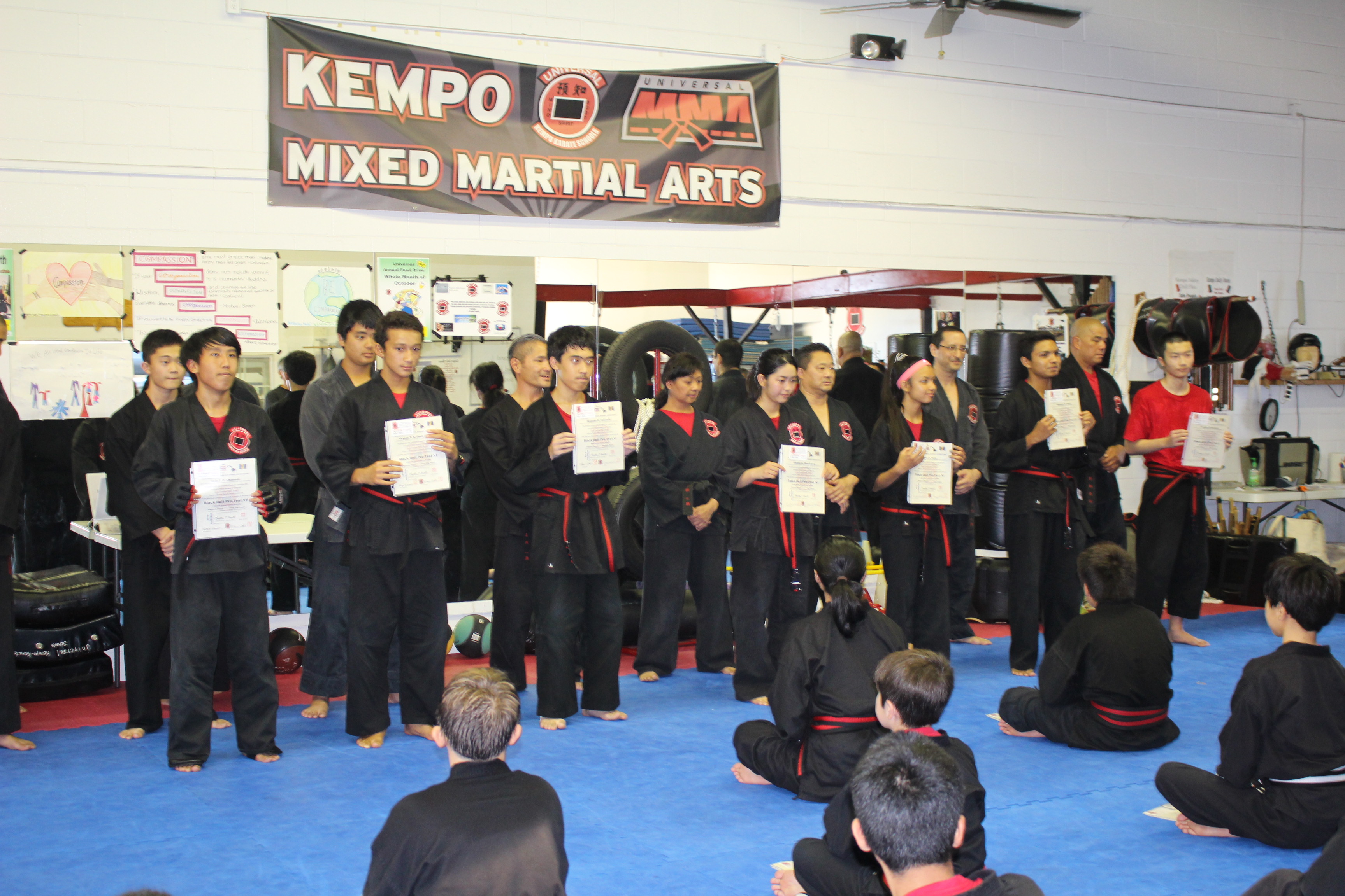Universal Kempo Youth Students-Warm Ups-Hawaii
