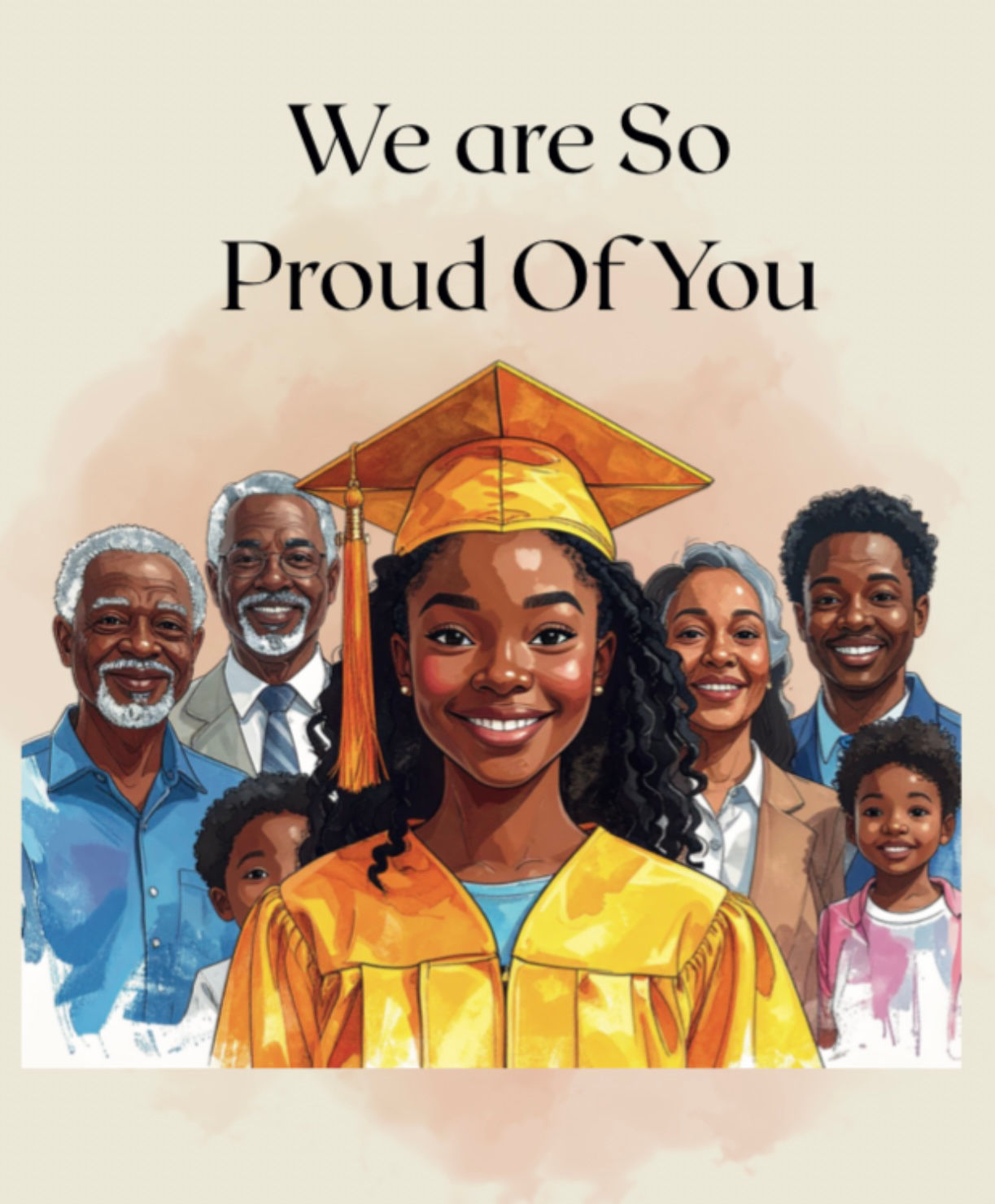 We Are So Proud - Young Girl