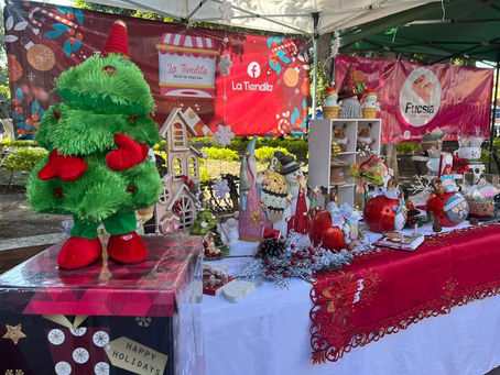 Habitantes de Cortazar Guanajuato, realizaron compras Navideñas en Fiesta Artesanal