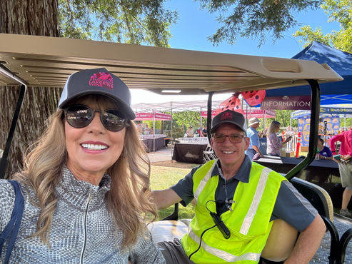 Volunteers With A Golf Course