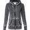 Thumbnail: Rhinestone Womens Burnout Sweat Jacket - R2