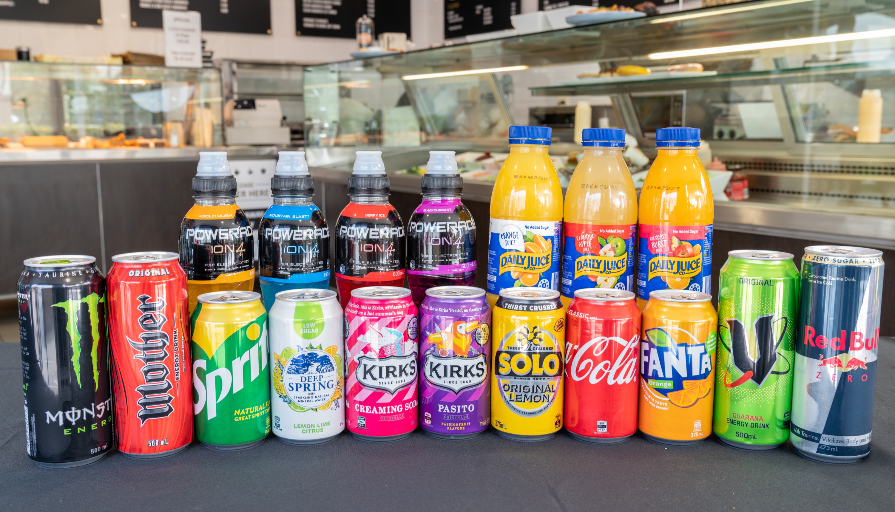 Arranged Food and Objects