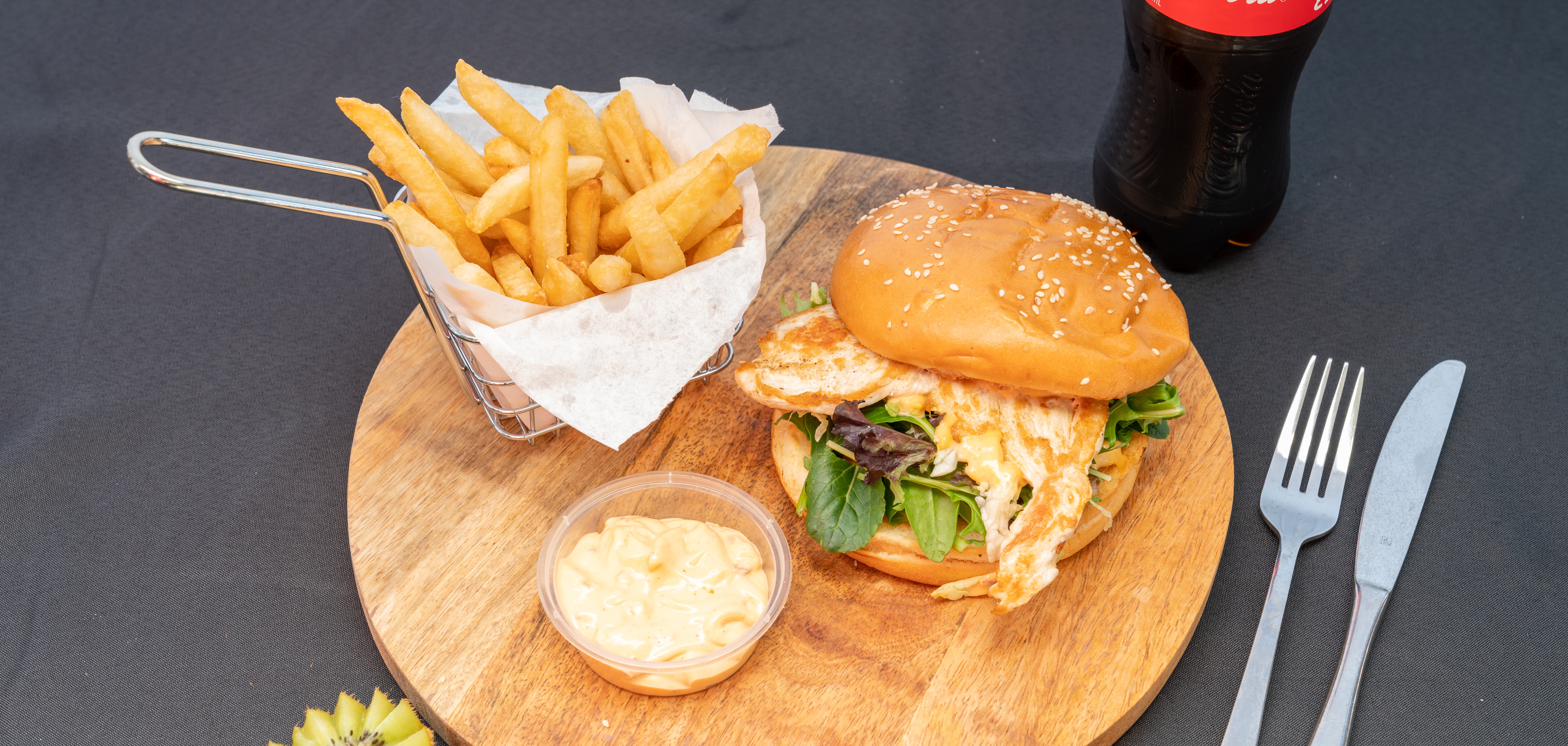 Arranged Food and Objects