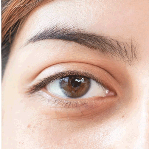 Lash lift before and after gif