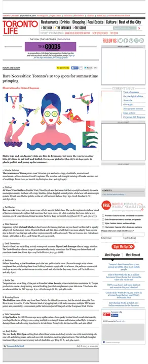 Toronto life article