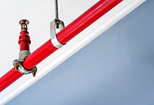 Red Fire Sprinkler