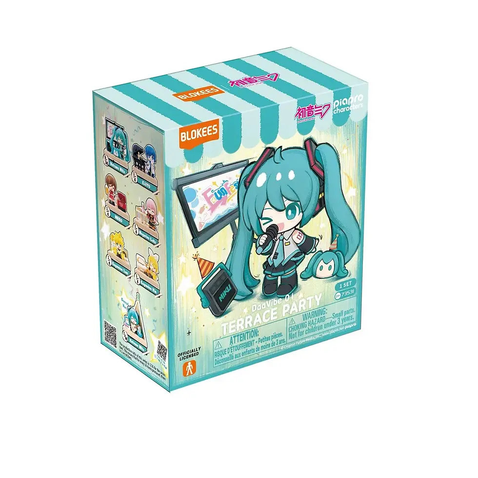 Thumbnail: Vocaloid Hatsune Miku DaaVibe 01 Terrace Party Playset