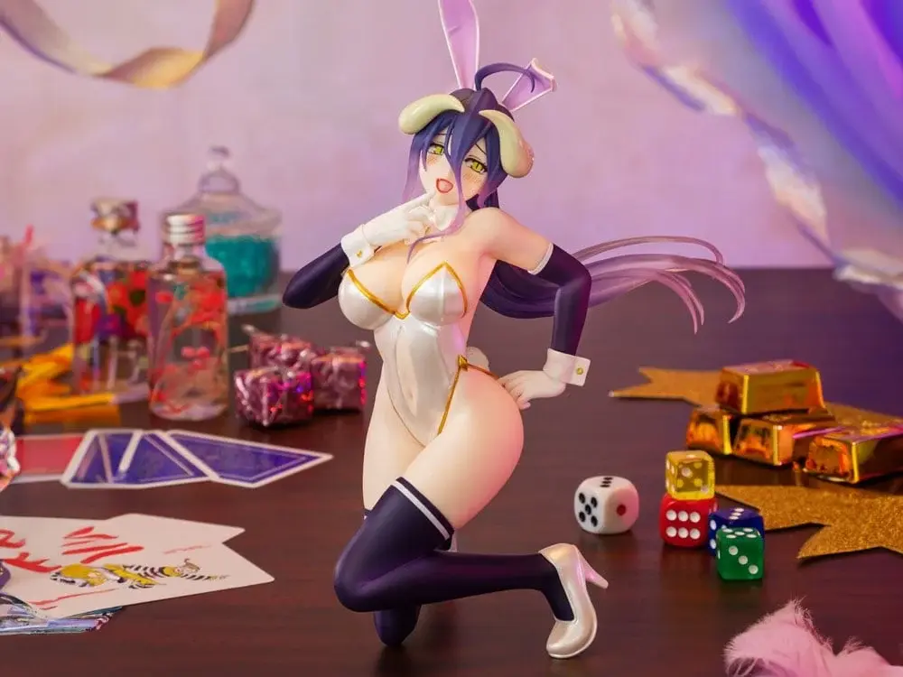 Overlord Albedo Bunny White Ver. One-Seventh Carat 1/7 Scale Figure
