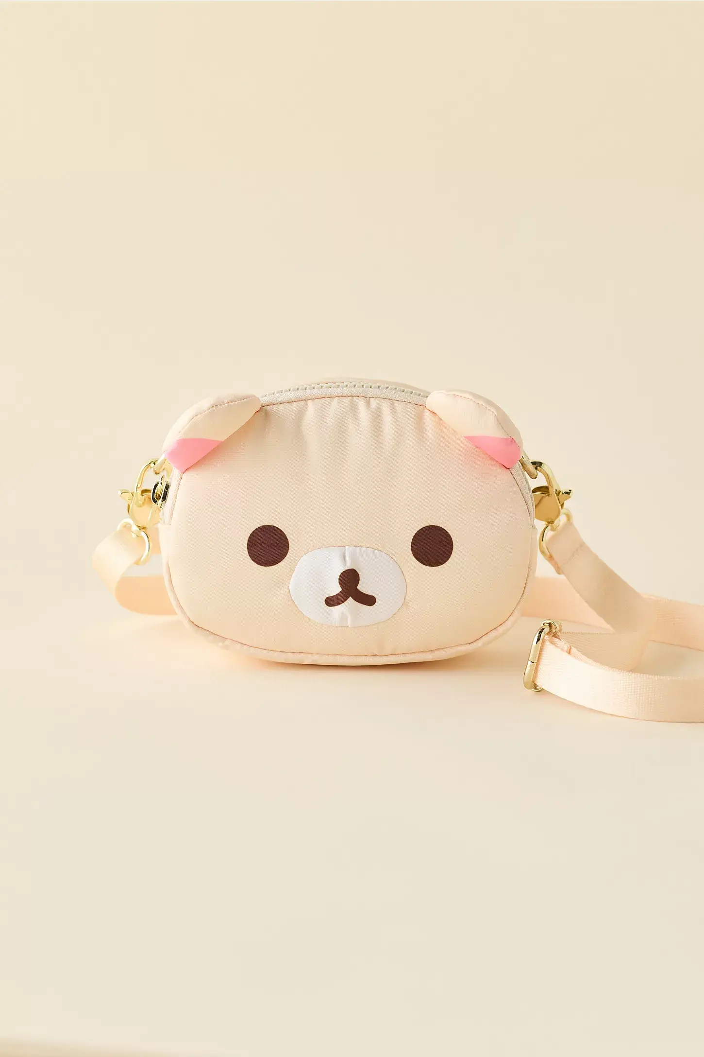 Rilakkuma Korilakkuma Padded Nylon Crossbody Bag