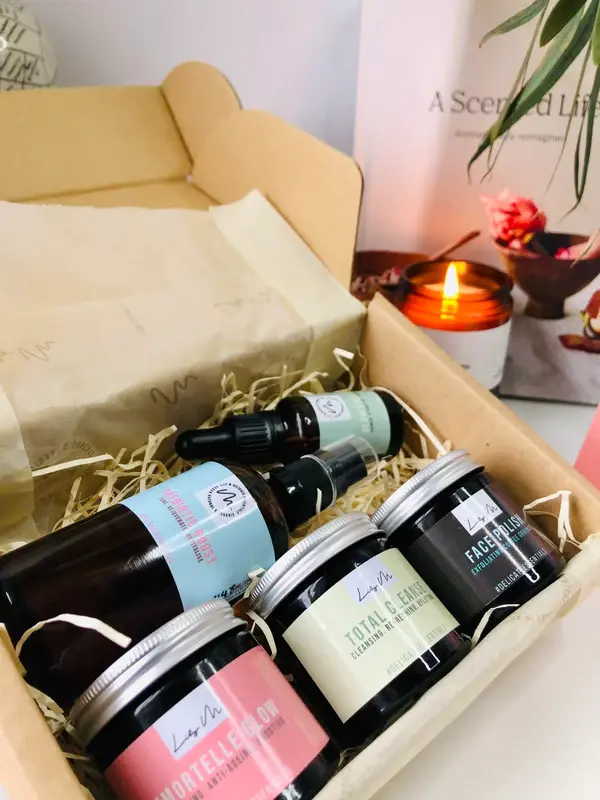 skincare gift box, natural skin care products