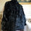 Thumbnail: Gorgeous Black Rabbit Fur Coat