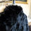 Thumbnail: Gorgeous Black Rabbit Fur Coat