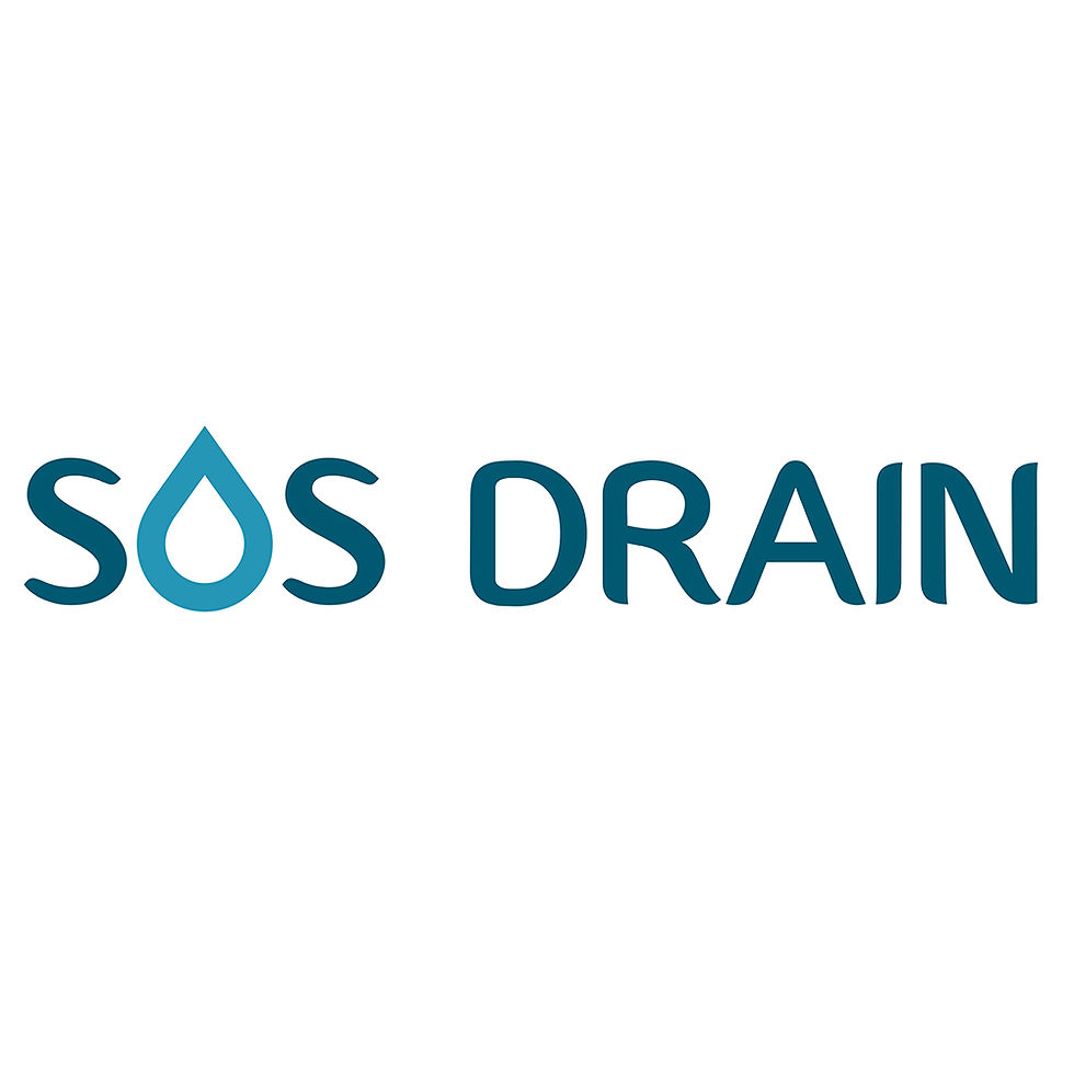 Logo, sos drain