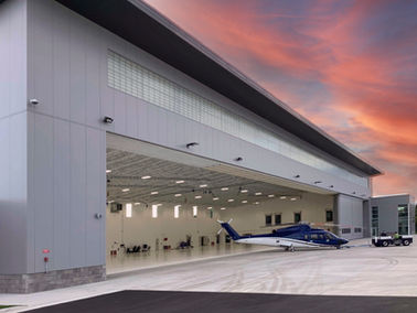 航空機・ヘリコプター Daron Airport with maintenance hangar Aircraft hangar - Continental Airlines - Heavy Structures