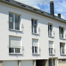 Fenstergitter aus Rundmaterial