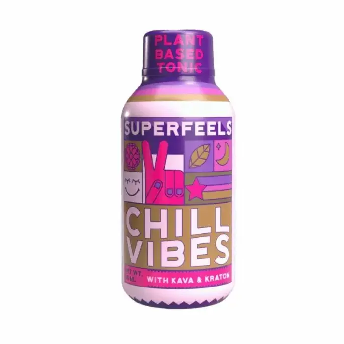 Super Feels Kava and Kratom Shots - 2 Fl oz - Chill Vibes

