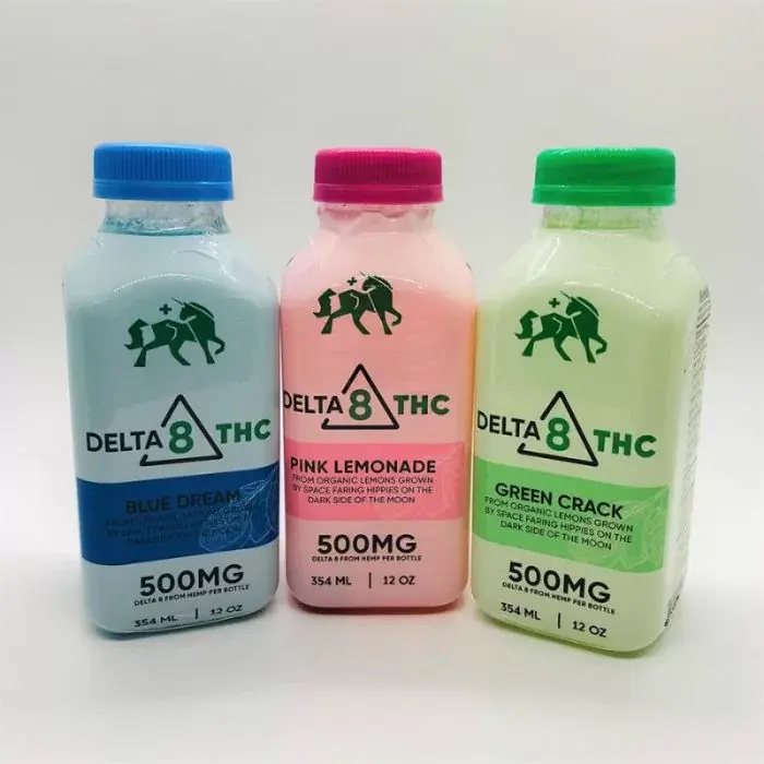 THC Lemonade Delta 8 - 500mg Infused Drink - 12oz

