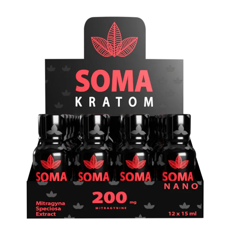 Soma Kratom 200 Mitragyna Speciosa Extract 15ml 

