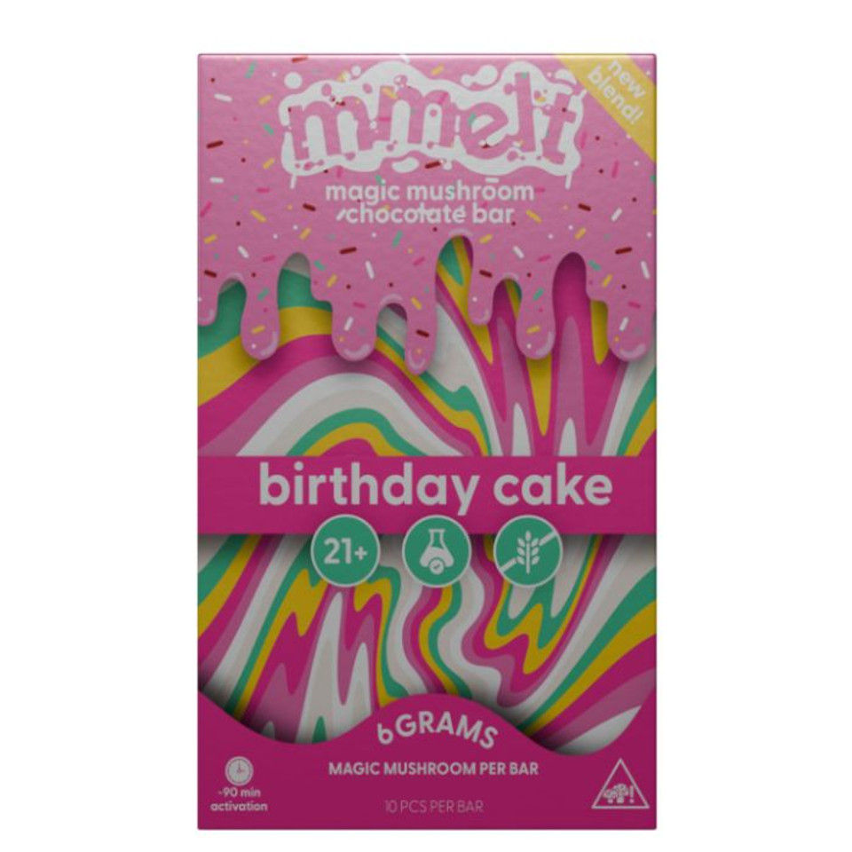 Mmelt Mushroom Chocolate Bar