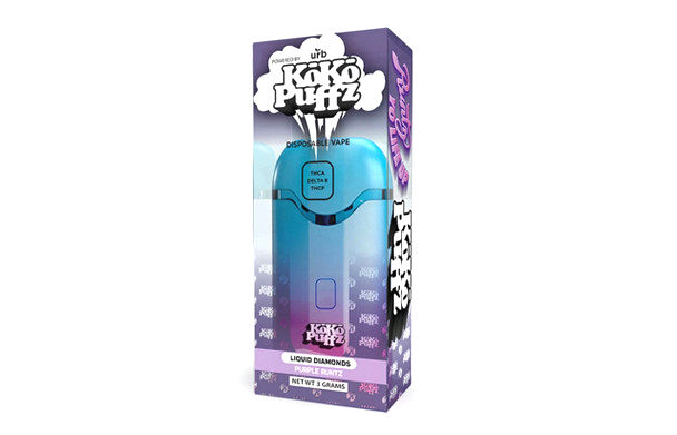 Thumbnail: URB KOKO PUFFZ (THC-A + D8 + THC-P) LIQUID DIAMOND DISPOSABLE 3GM