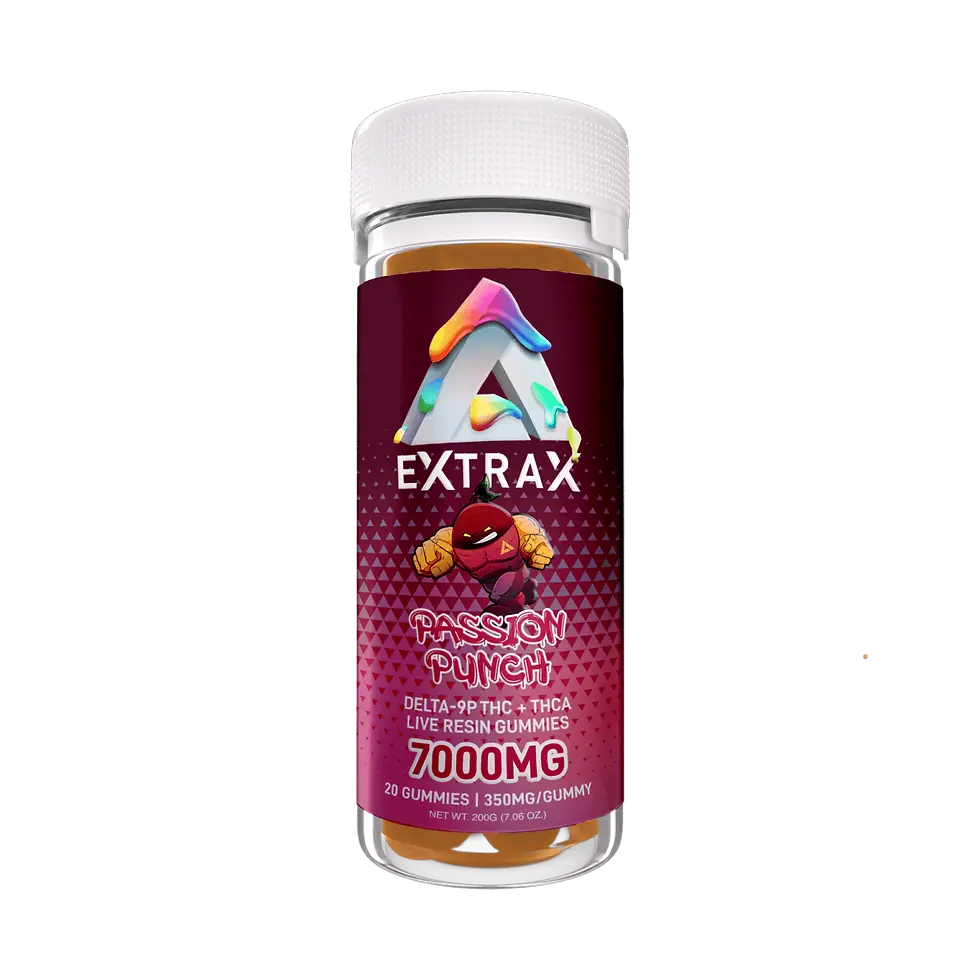 Thumbnail: DELTA 9P ADIOS GUMMIES 7000MG – DELTA EXTRAX