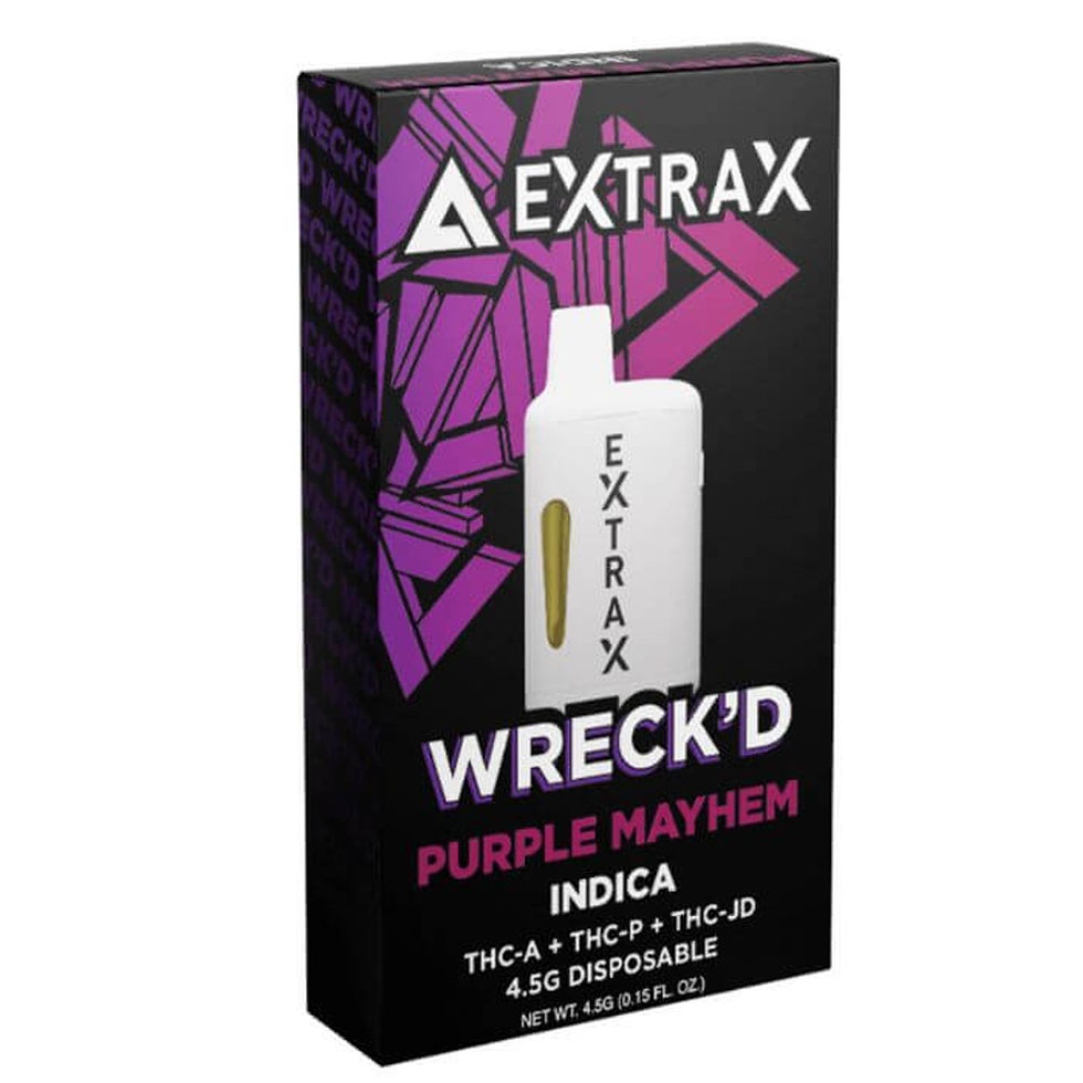 Thumbnail: Delta Extrax THC-A Disposable Wreck’d 4.5G