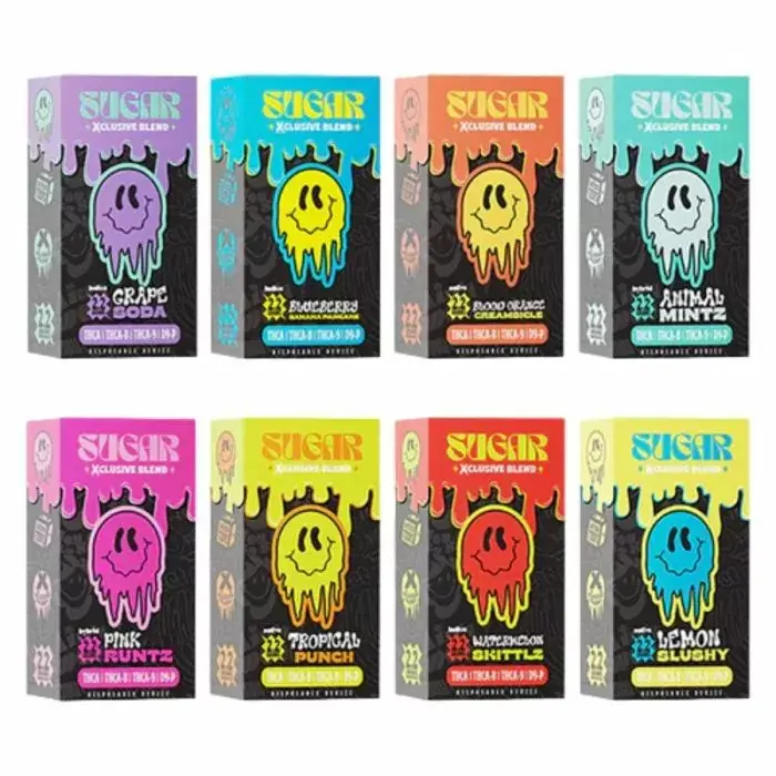 Sugar - Xlusive Blend - THC-A - THC-AB - THC-A9 - Delta 9-P - Disposable - 2.2 G