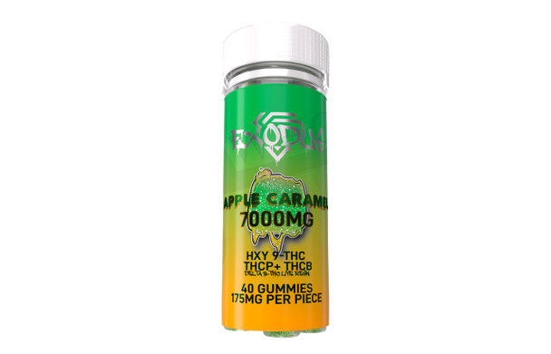 Thumbnail: EXODUS - GUMMIES HXY9-THC + THCP + THCB + D8 LIVE RESIN 7000MG