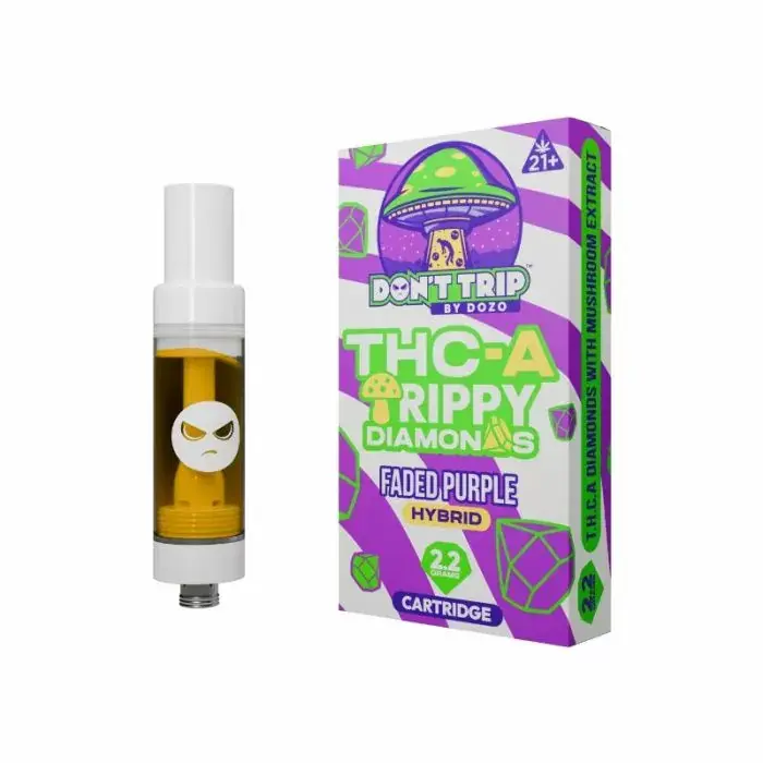 Thumbnail: Dozo - Don't Trip - THC-A - Trippy Diamonds - 2.2 Grams - Cartridge

