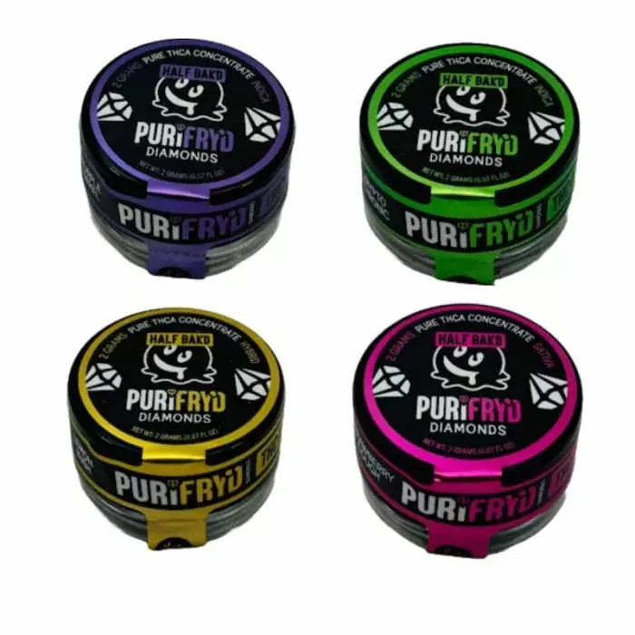 Half Bakd - Purifryd Diamond - THC-A - Dab - 2 Grams