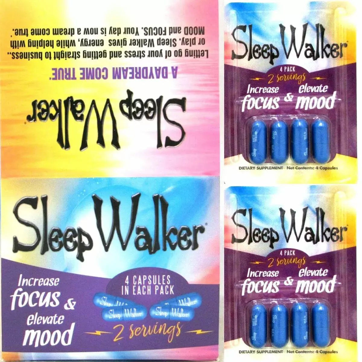 Sleep Walker - 4 Count Per Blister