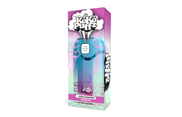 Thumbnail: URB KOKO PUFFZ (THC-A + D8 + THC-P) LIQUID DIAMOND DISPOSABLE 3GM