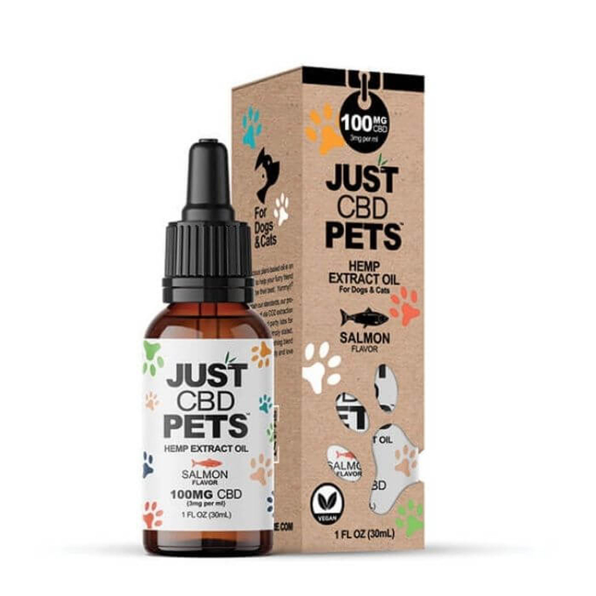JustCBD Salmon Flavored Pet Tincture