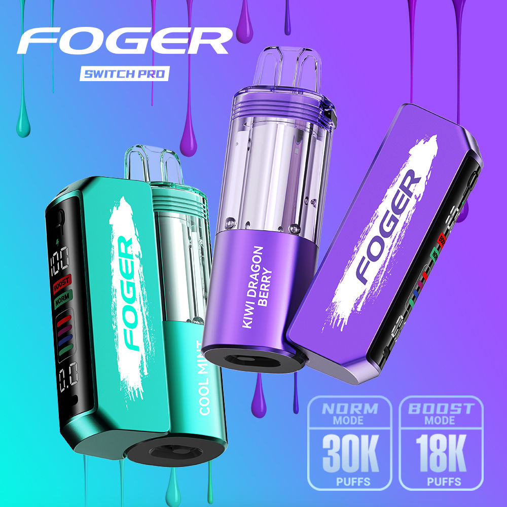 FOGER SWITCH PRO KIT 19ML 30,000 PUFFS DISPOSABLE