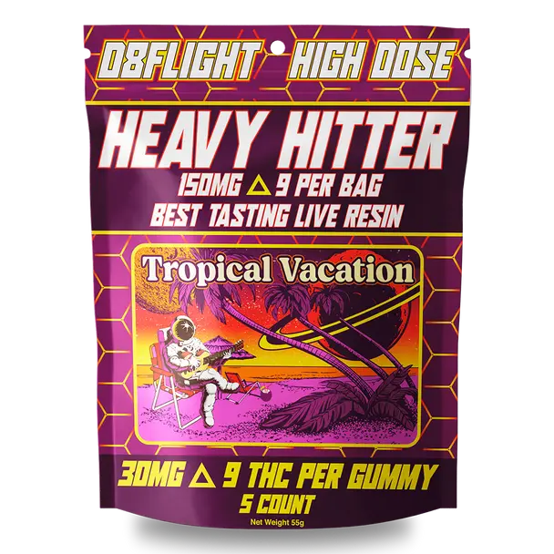D8FLIGHT HEAVY HITTER - D9 30mg GUMMIES