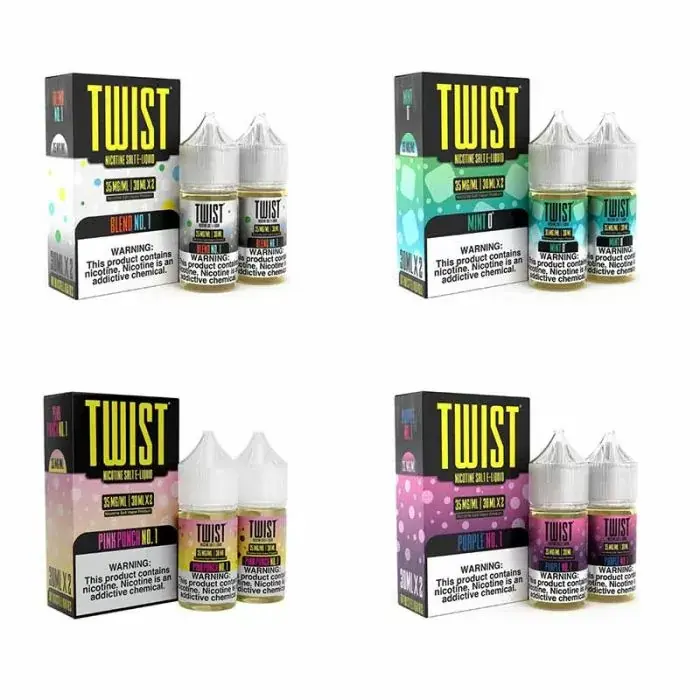 Twist Lemon Salt E-Liquid 30ml - 2 Counts Per Pack

