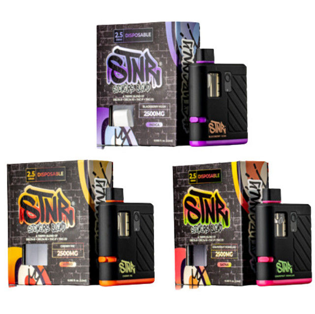 STNR STONERS BLEND DISPOSABLE VAPE 3GM/6CT/PK
