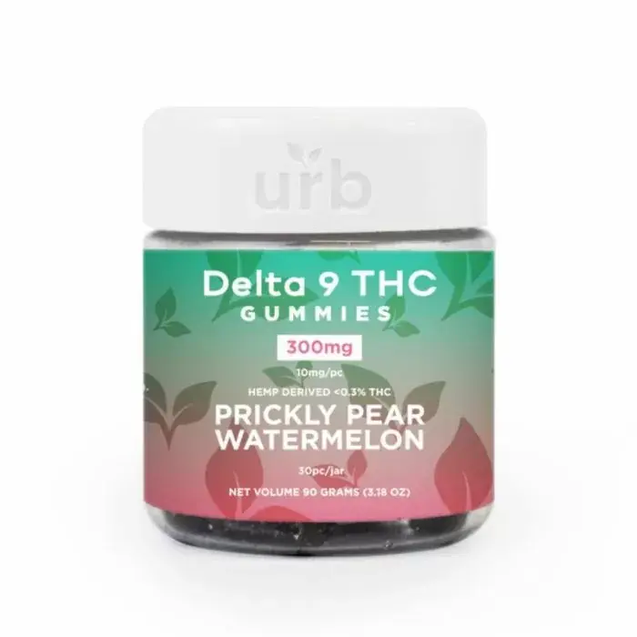 Thumbnail: Urb Delta 9 - 300mg Gummies - 30 Counts Per Jar

