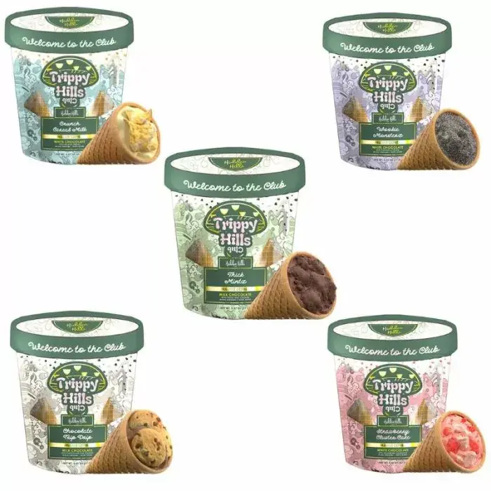Hidden Hills - Trippy Hills Mushie Conez - 2 Counts Per Pack

