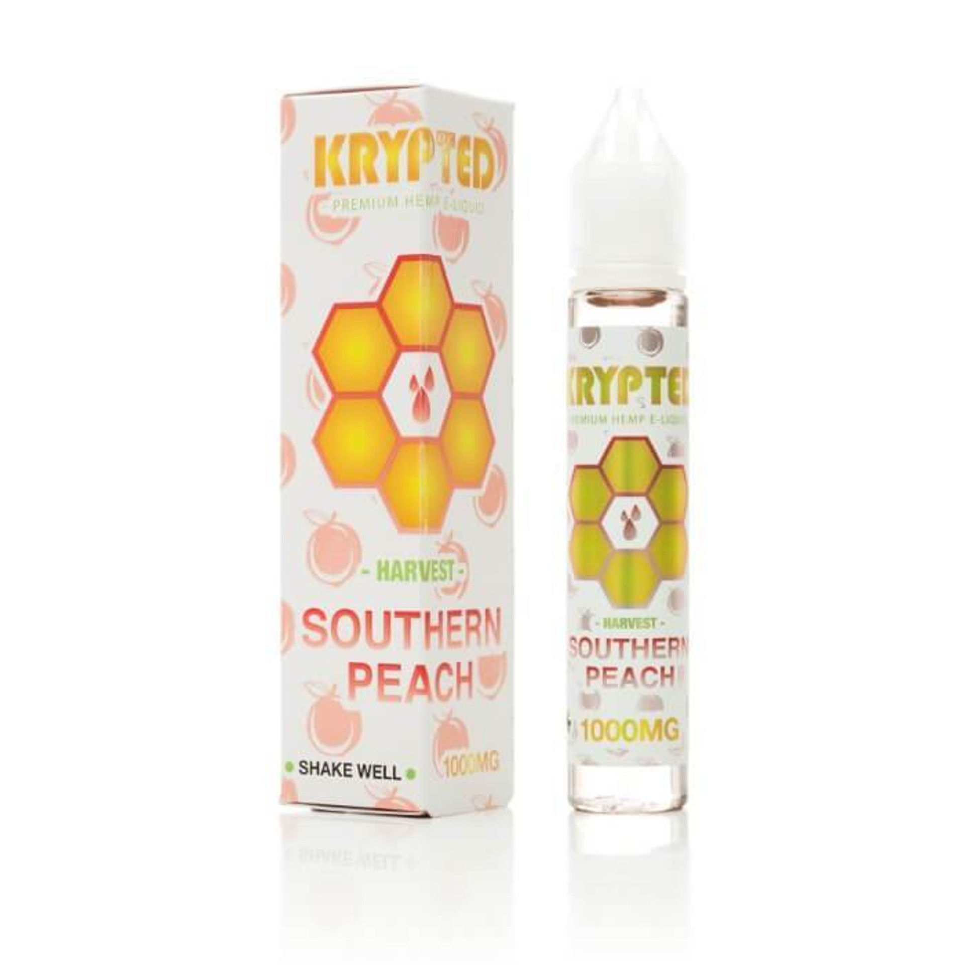 Krypted CBD White Peach Vape Juice